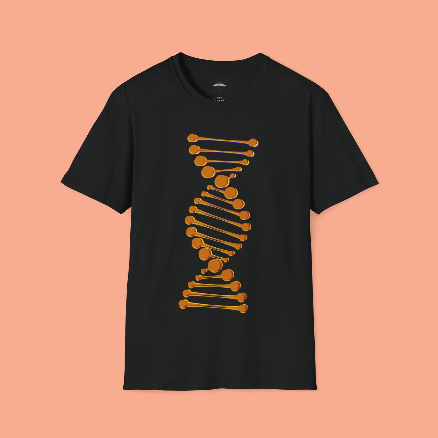 DNA inspired design Unisex Softstyle T-Shirt for you.