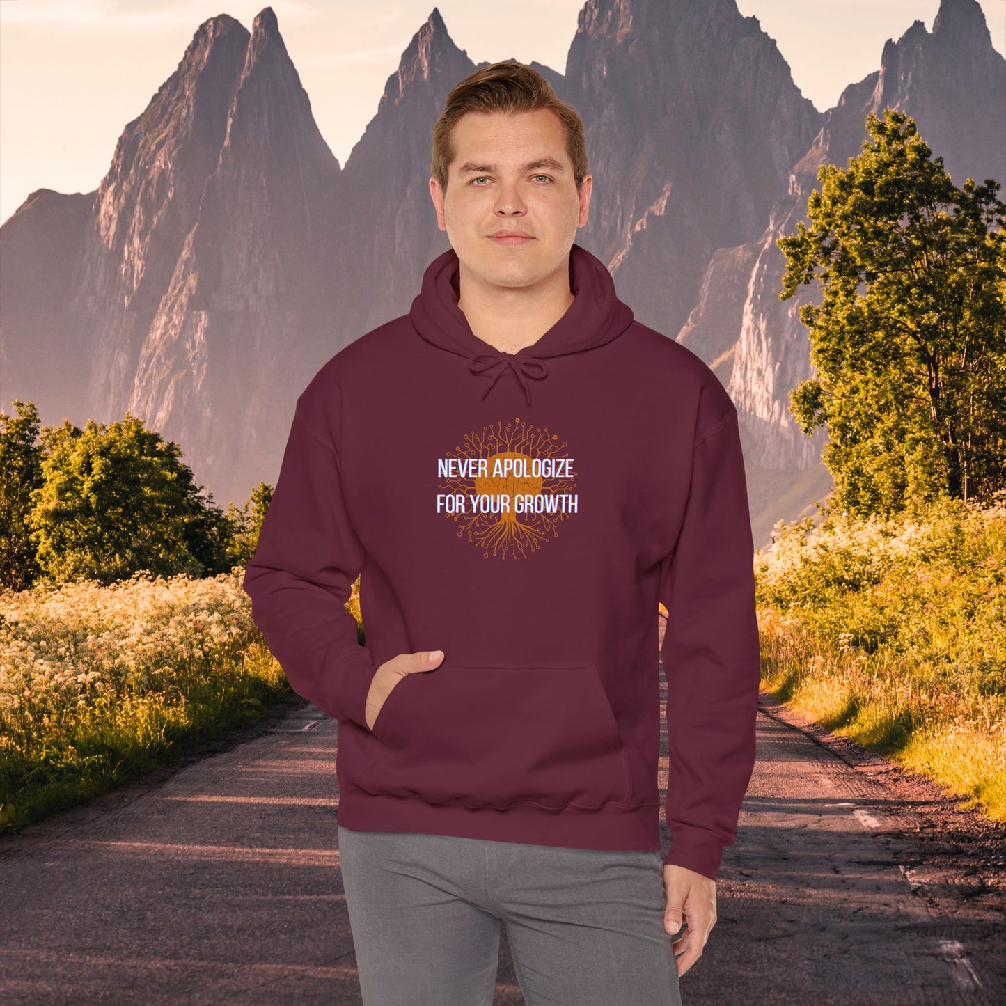 Growth Inspired Hoodie Sweatshirt