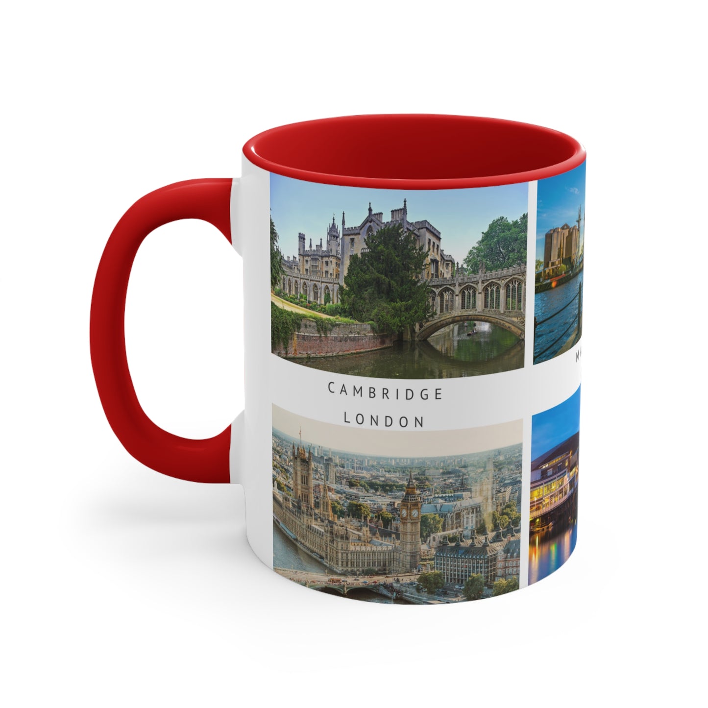 Great Britain! This Travel Accent Coffee Mug is a part of a Travel Series for you to choose from. 11oz. Great as a gift or get one to enjoy yourself.