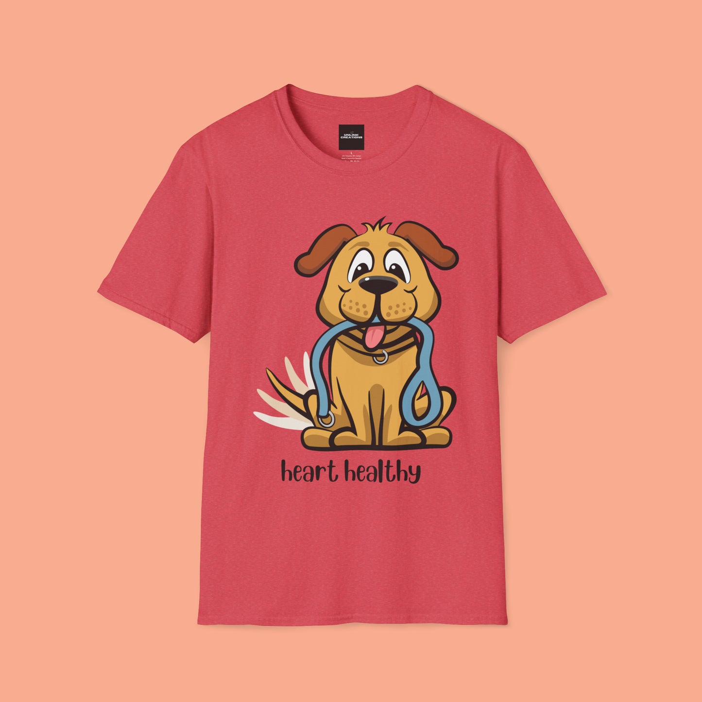 One of the perks of having a furry kid is a stronger ticker! Enjoy this Unisex Softstyle T-Shirt. Great as a gift or get one for yourself.