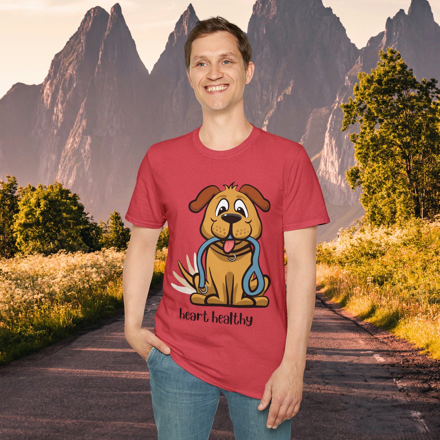 One of the perks of having a furry kid is a stronger ticker! Enjoy this Unisex Softstyle T-Shirt. Great as a gift or get one for yourself.