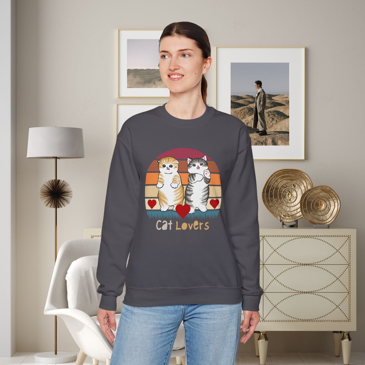 Cat Lovers Sweatshirt