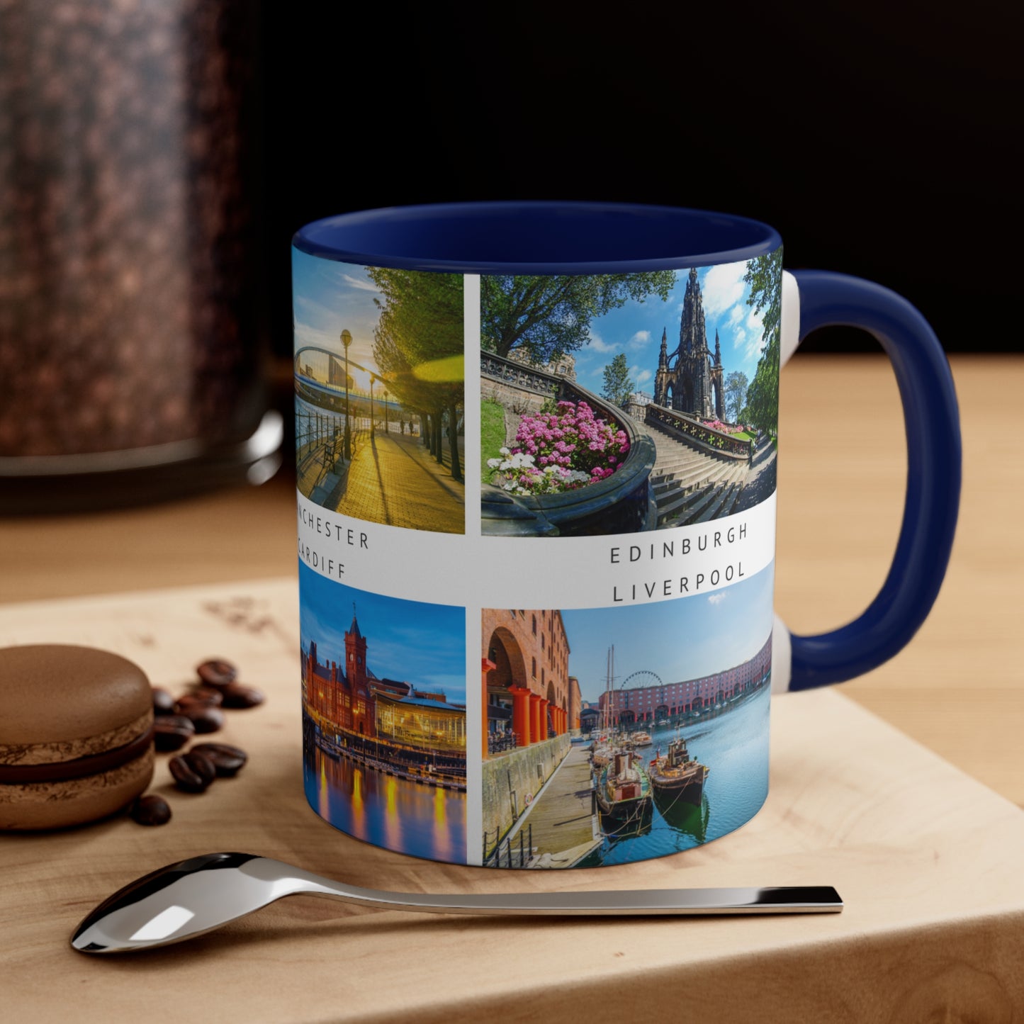 Great Britain! This Travel Accent Coffee Mug is a part of a Travel Series for you to choose from. 11oz. Great as a gift or get one to enjoy yourself.