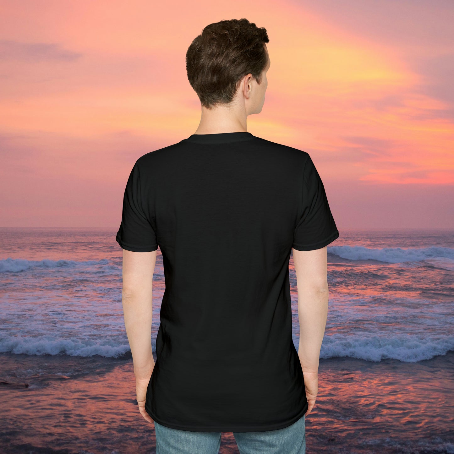 Love whales? Who doesn’t? These magnificent marine mammals are the largest animals to ever exist and some sing beautifully. They inspired this Unisex Softstyle T-Shirt design.