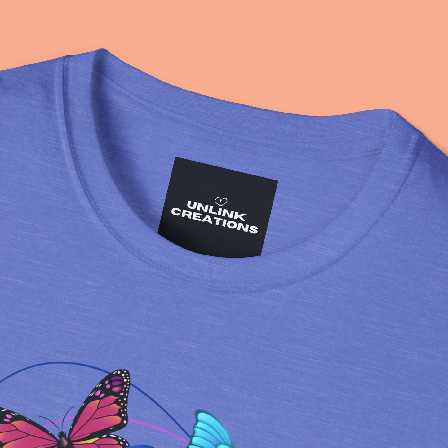 Butterflies are beautiful and fascinating! Over 17,500 recorded butterfly species. This Unisex Softstyle T-Shirt is for that butterfly lover.