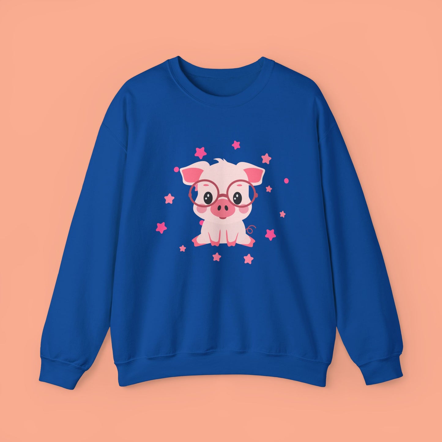 Piggy Crewneck Sweatshirt - Cozy and Adorable Design