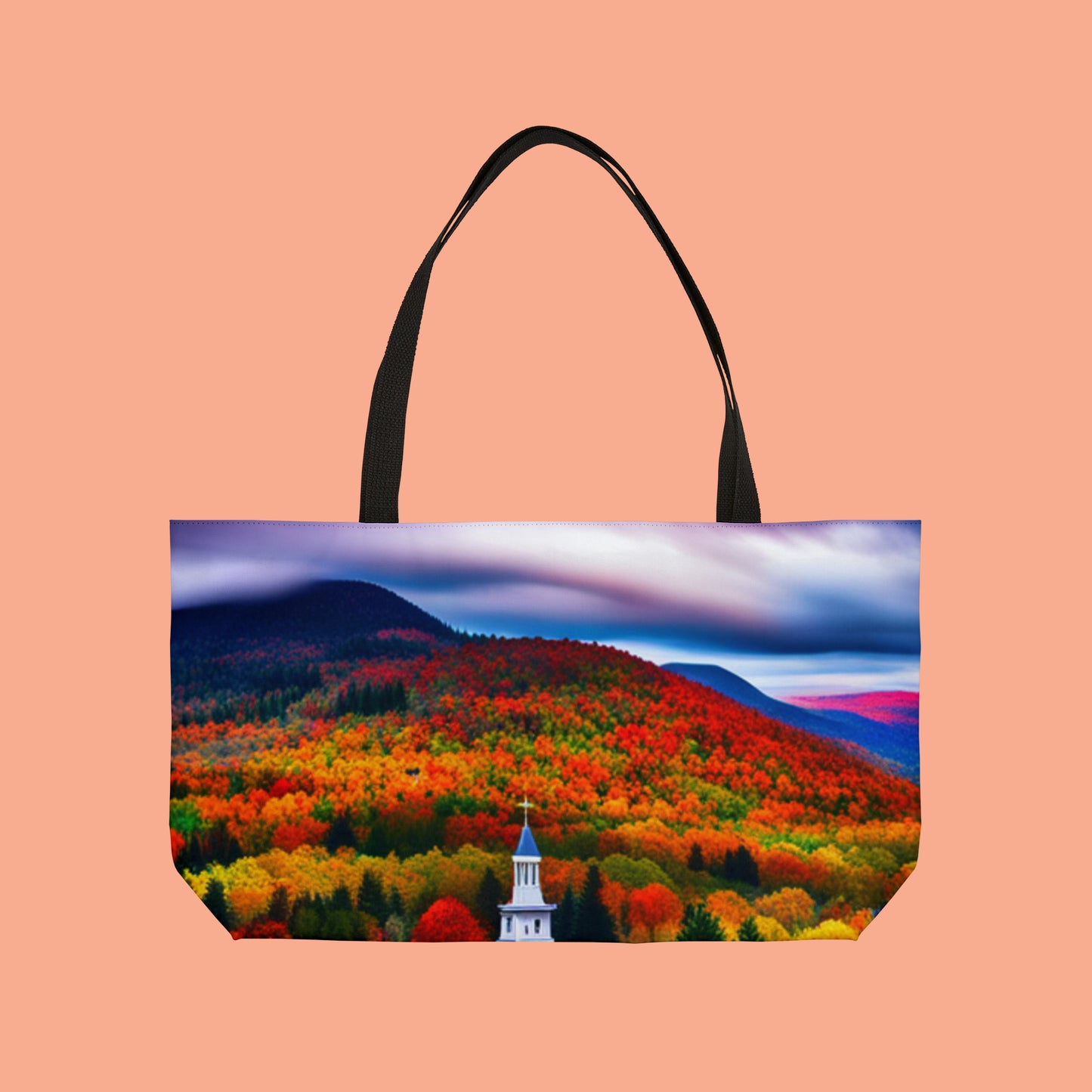 Beautiful fall foliage in their splendor on this beautiful Weekender Tote Bag.