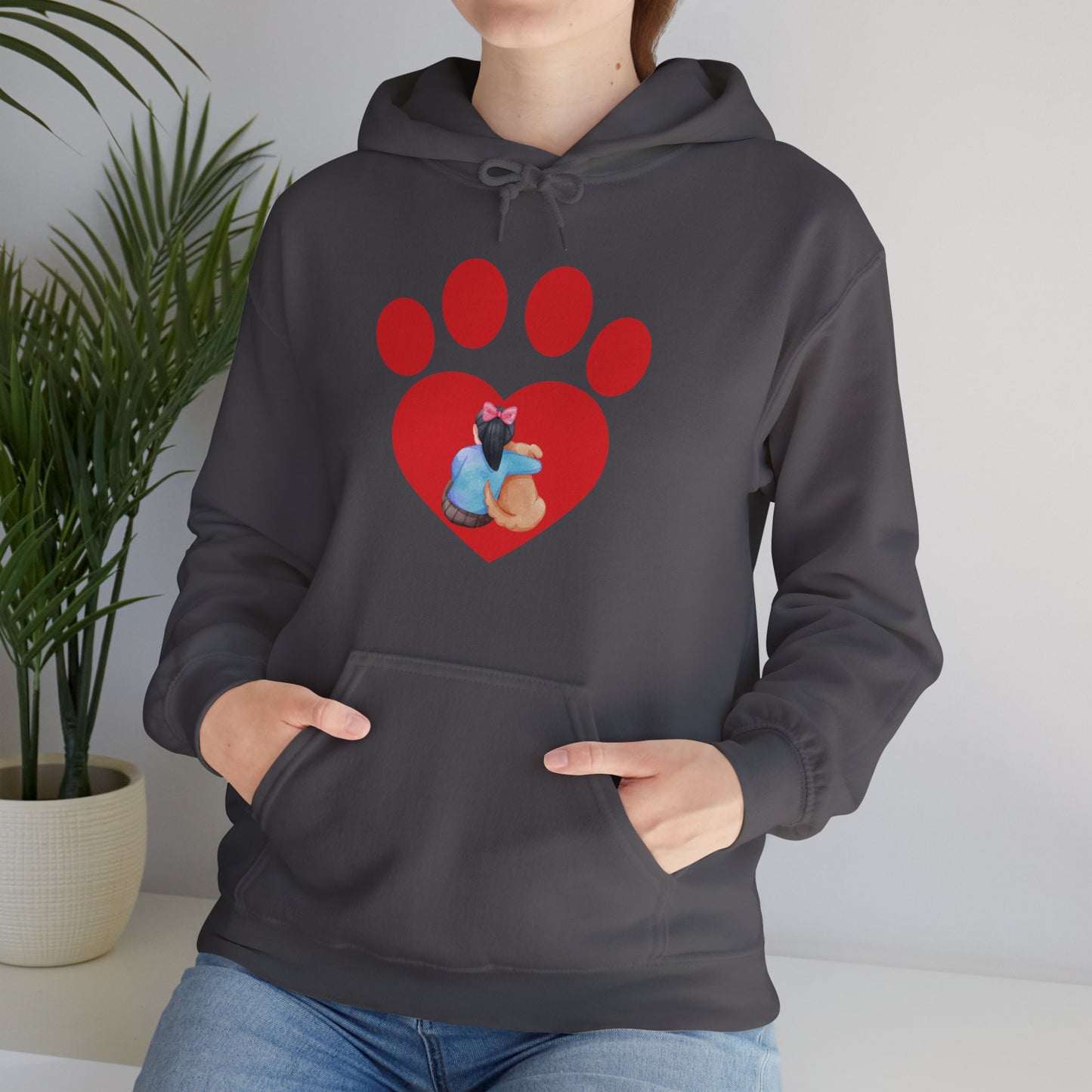 Made for those who found true furry love, Unisex Heavy Blend™ Hooded Sweatshirt is for you.
