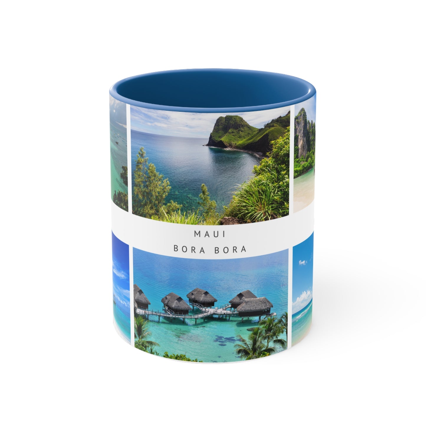 Love the beach? This Travel Accent Coffee Mug is a part of a Travel Series for you to choose from. 11oz. Great as a gift or get one to enjoy yourself.