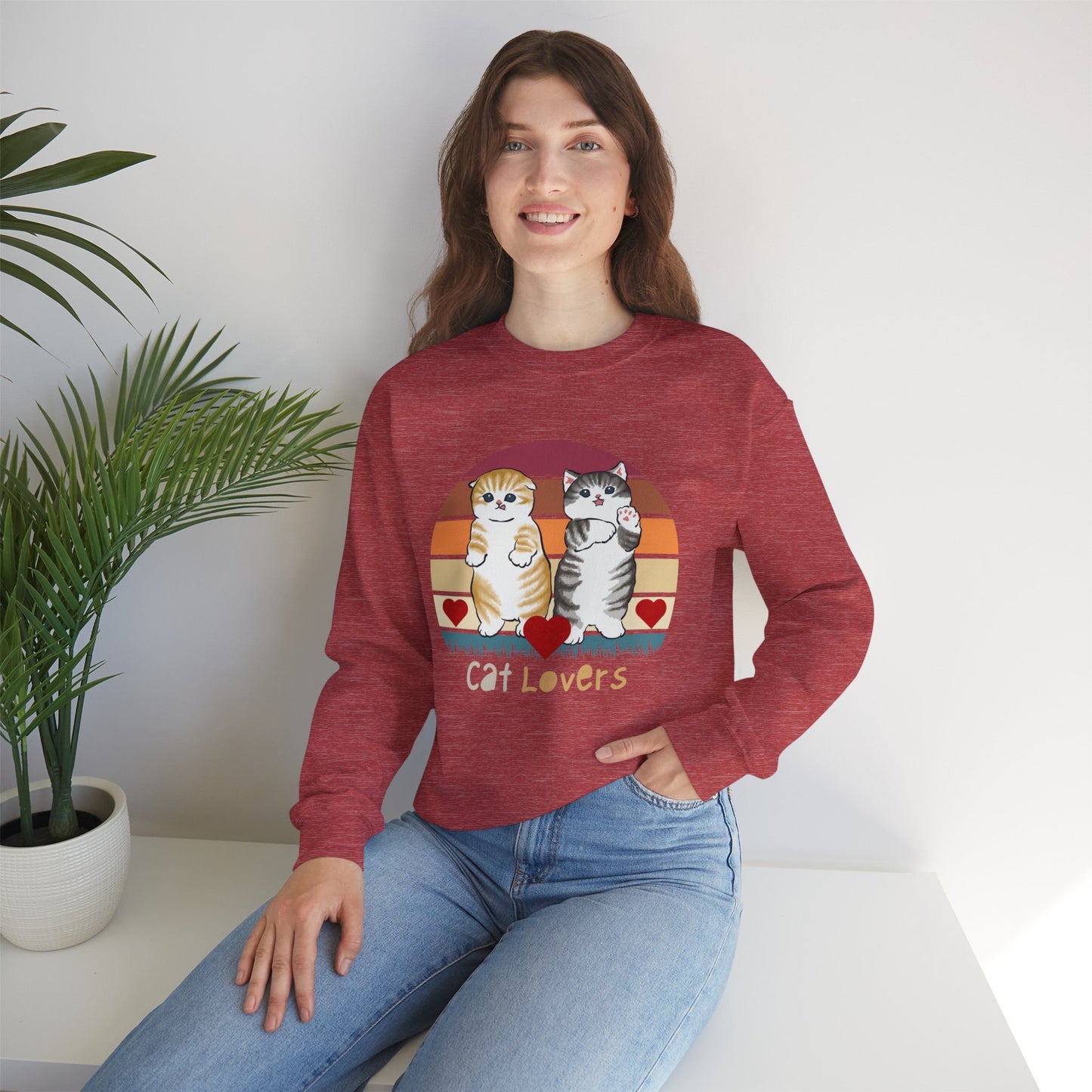 Cat Lovers Sweatshirt