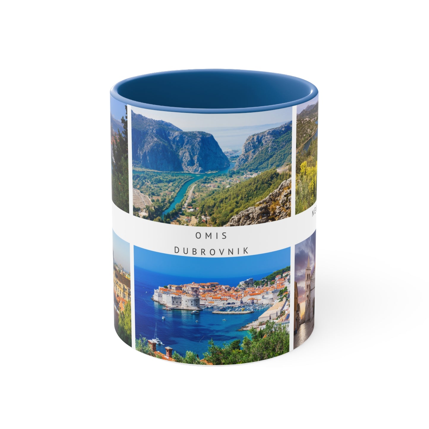 Croatia! This Travel Accent Coffee Mug is a part of a Travel Series for you to choose from. 11oz. Great as a gift or get one to enjoy yourself.