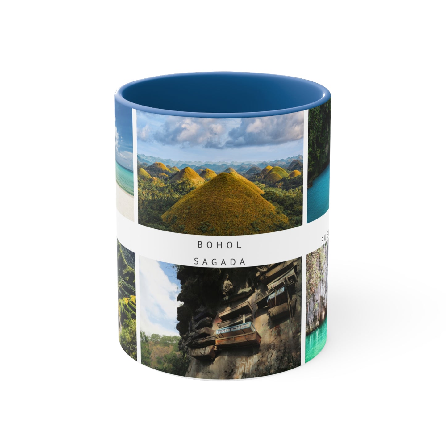 Philippines! This Travel Accent Coffee Mug is a part of a Travel Series for you to choose from. 11oz. Great as a gift or get one to enjoy yourself.