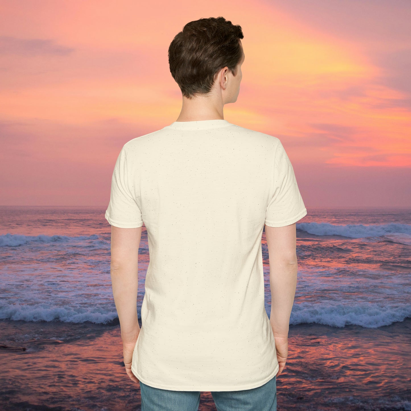 A "grateful state of mind" is a wonderful state to be in. Our mindsets have tremendous impact in our perspectives. This is a Unisex Softstyle T-Shirt.