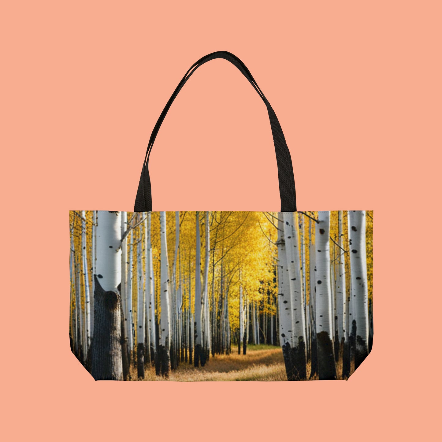 Aspen trees in their splendor on this beautiful Weekender Tote Bag.