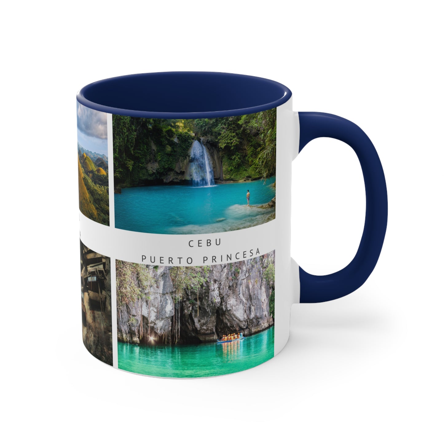 Philippines! This Travel Accent Coffee Mug is a part of a Travel Series for you to choose from. 11oz. Great as a gift or get one to enjoy yourself.