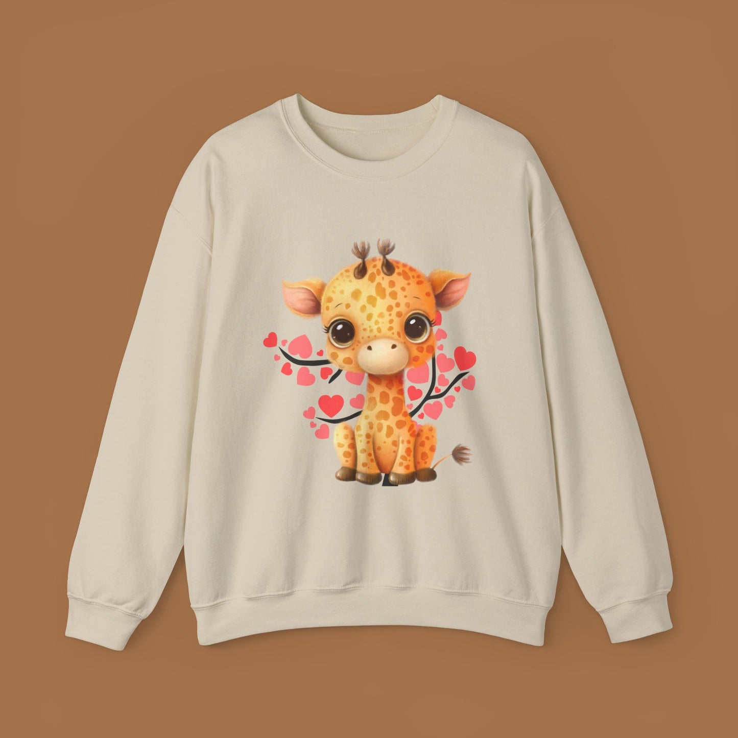 Love giraffes? Here’s the sweatshirt for you! Give the gift of this Unisex Heavy Blend™ Crewneck Sweatshirt or get one for yourself.