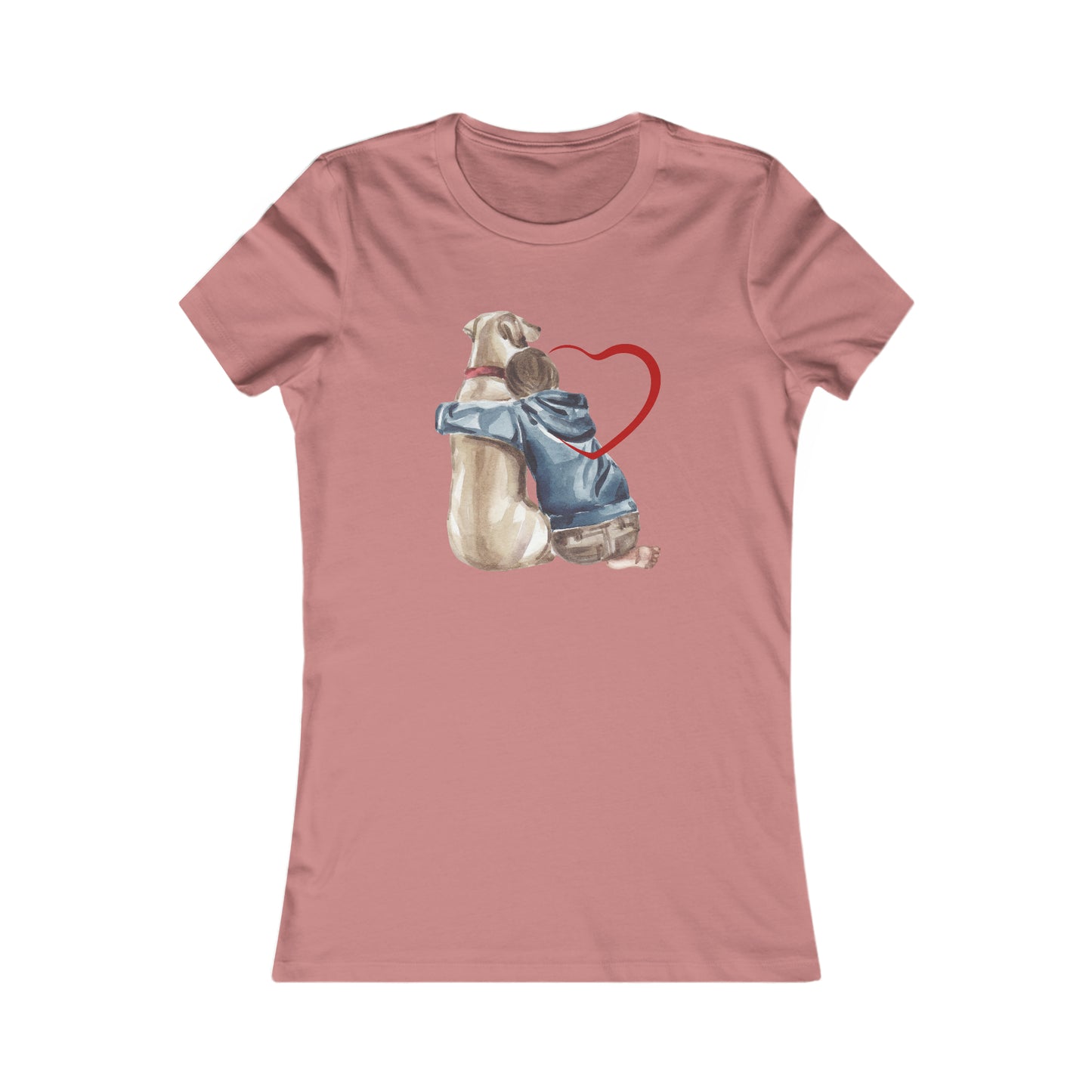 Calling all dog lovers who knows the depth of their love. This Women's Favorite Tee designed for that dog lover in several colors for you to choose from. Slim fit so please check the size table.