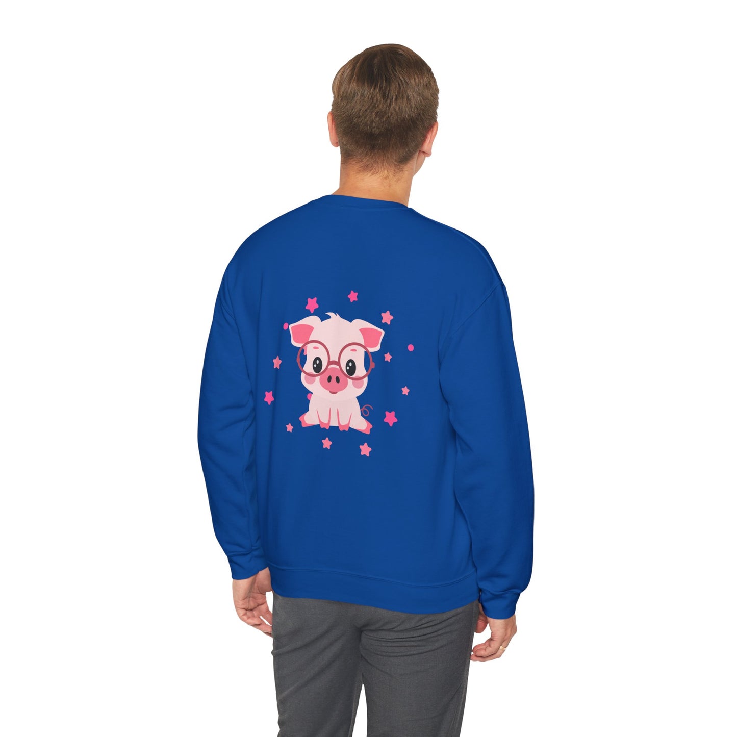 Piggy Crewneck Sweatshirt - Cozy and Adorable Design