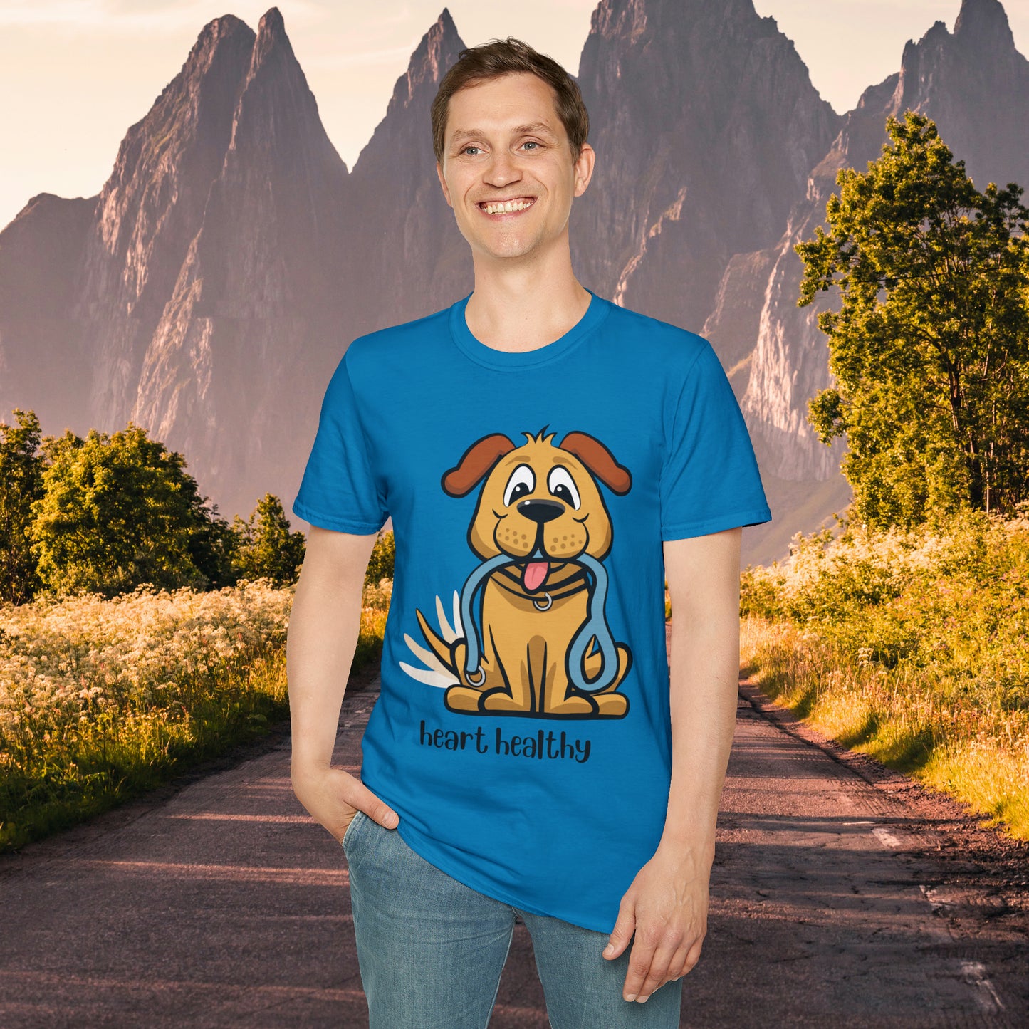 One of the perks of having a furry kid is a stronger ticker! Enjoy this Unisex Softstyle T-Shirt. Great as a gift or get one for yourself.