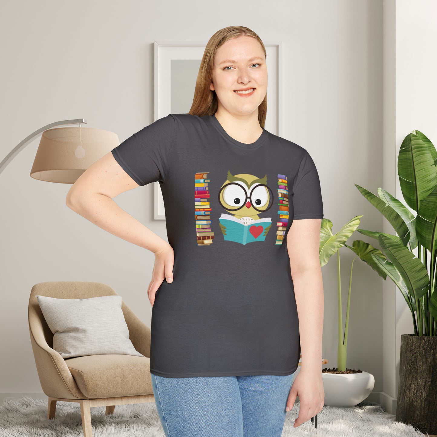 This celebrates all book lovers out there! Get this Unisex Softstyle T-Shirt as a gift or one for yourself.