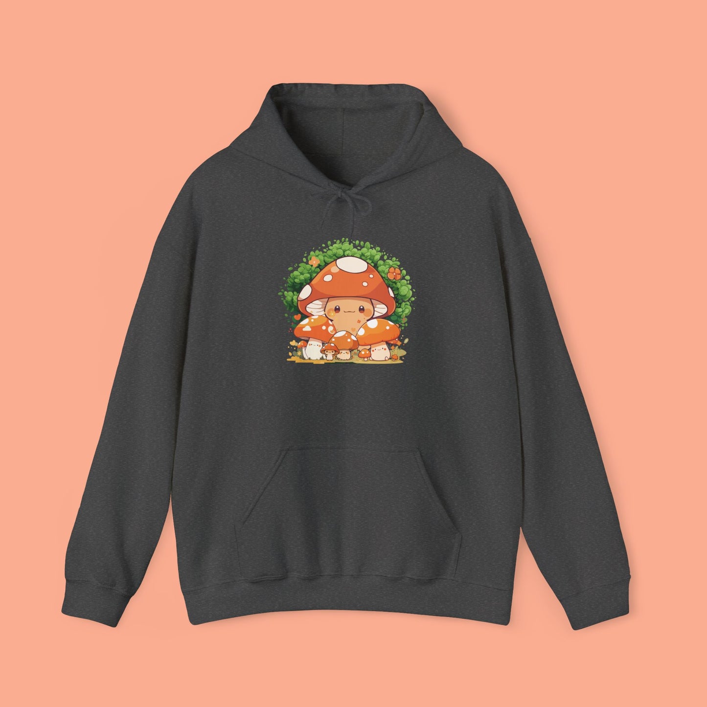 Mushroom Hoodie - Cute Fungi Lover Heavy Blend Sweatshirt