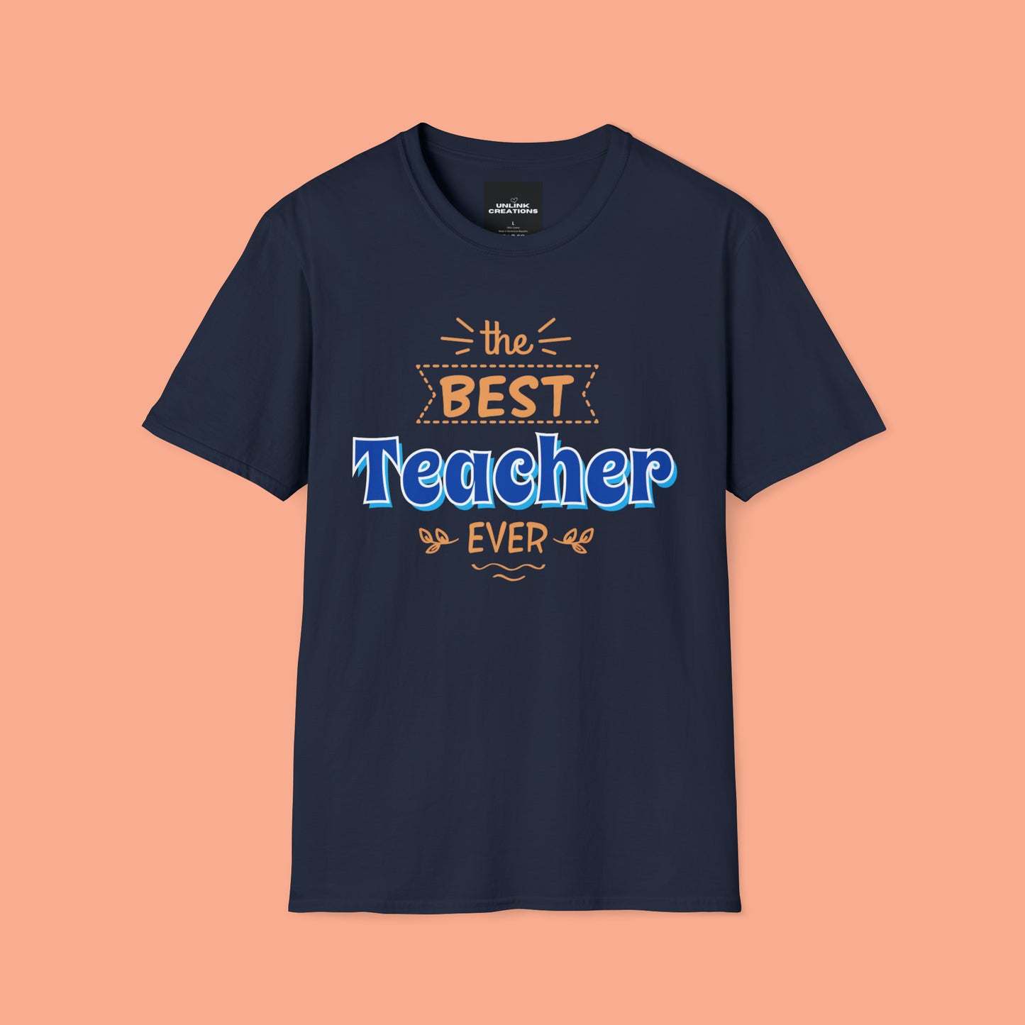 Celebrate and recognize “the best Teacher ever” with this Unisex Softstyle T-Shirt design. Great teachers make a tremendous positive difference in our society!