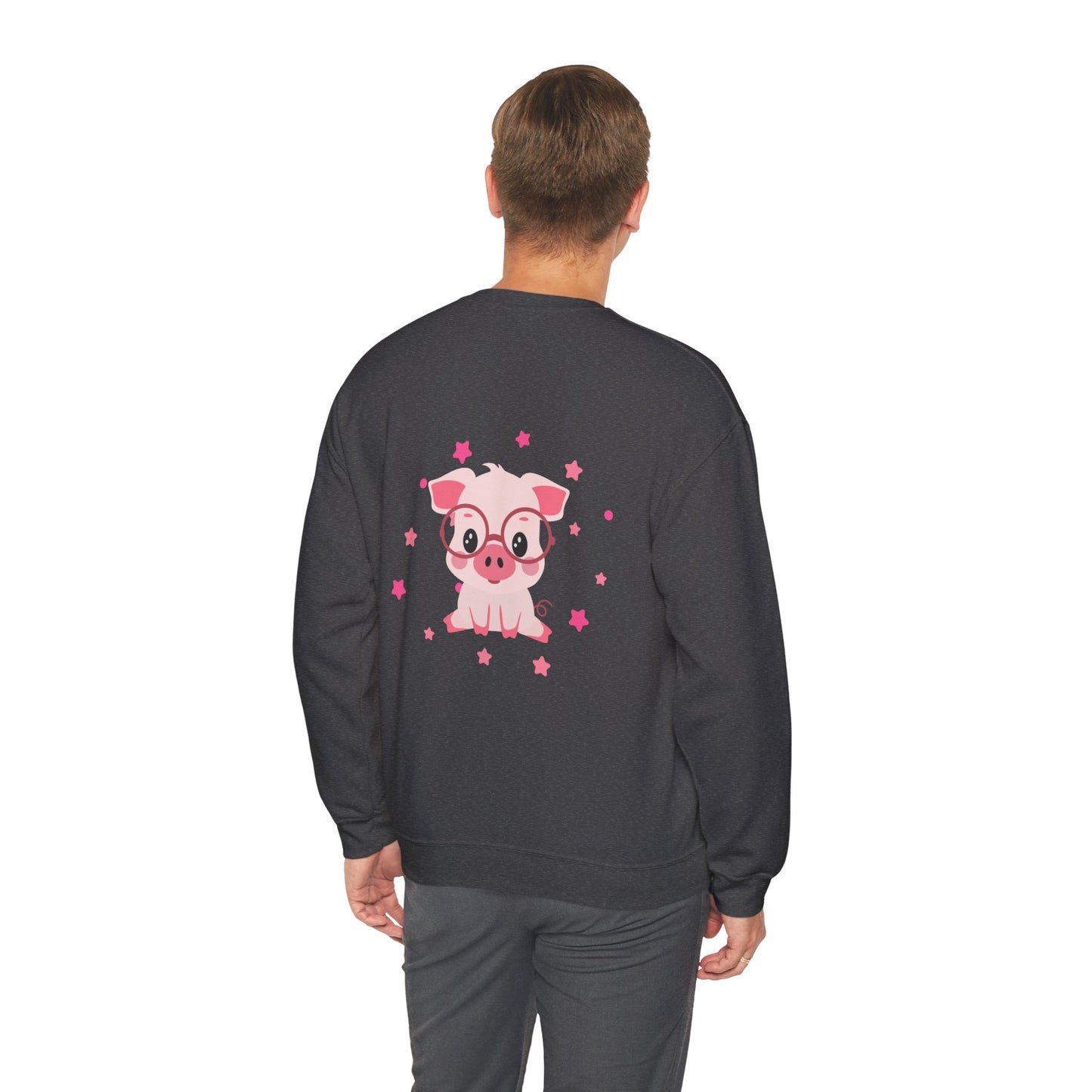 Piggy Crewneck Sweatshirt - Cozy and Adorable Design