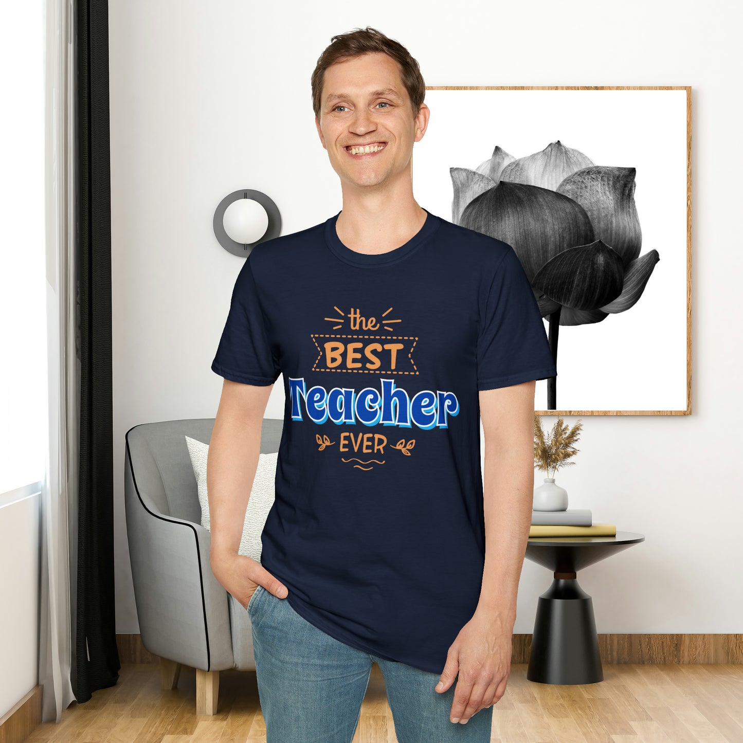 Celebrate and recognize “the best Teacher ever” with this Unisex Softstyle T-Shirt design. Great teachers make a tremendous positive difference in our society!