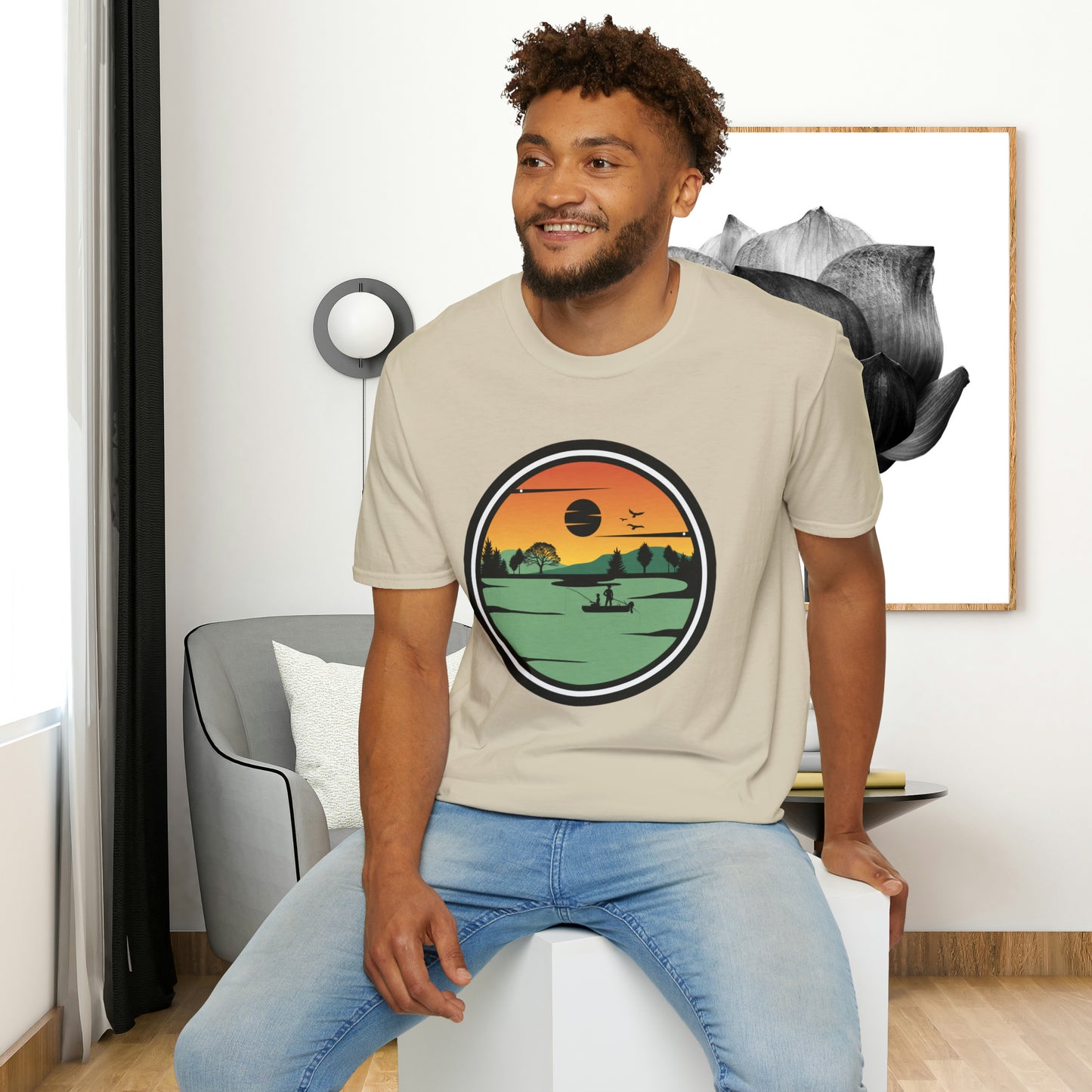 Spend time in the great outdoors! Be rejuvenated and amazed at the beauty of nature. This is a Unisex Softstyle T-Shirt.