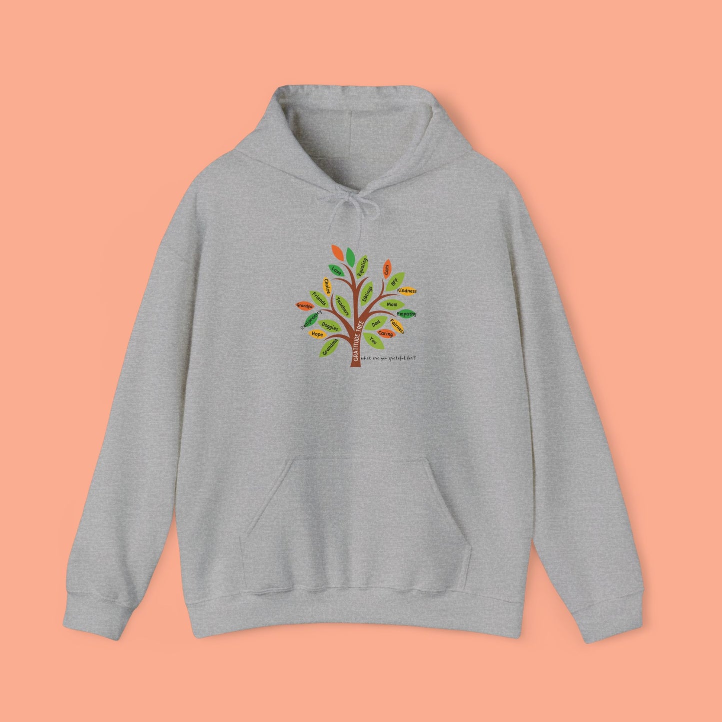 Thankful Gratitude Tree Hoodie