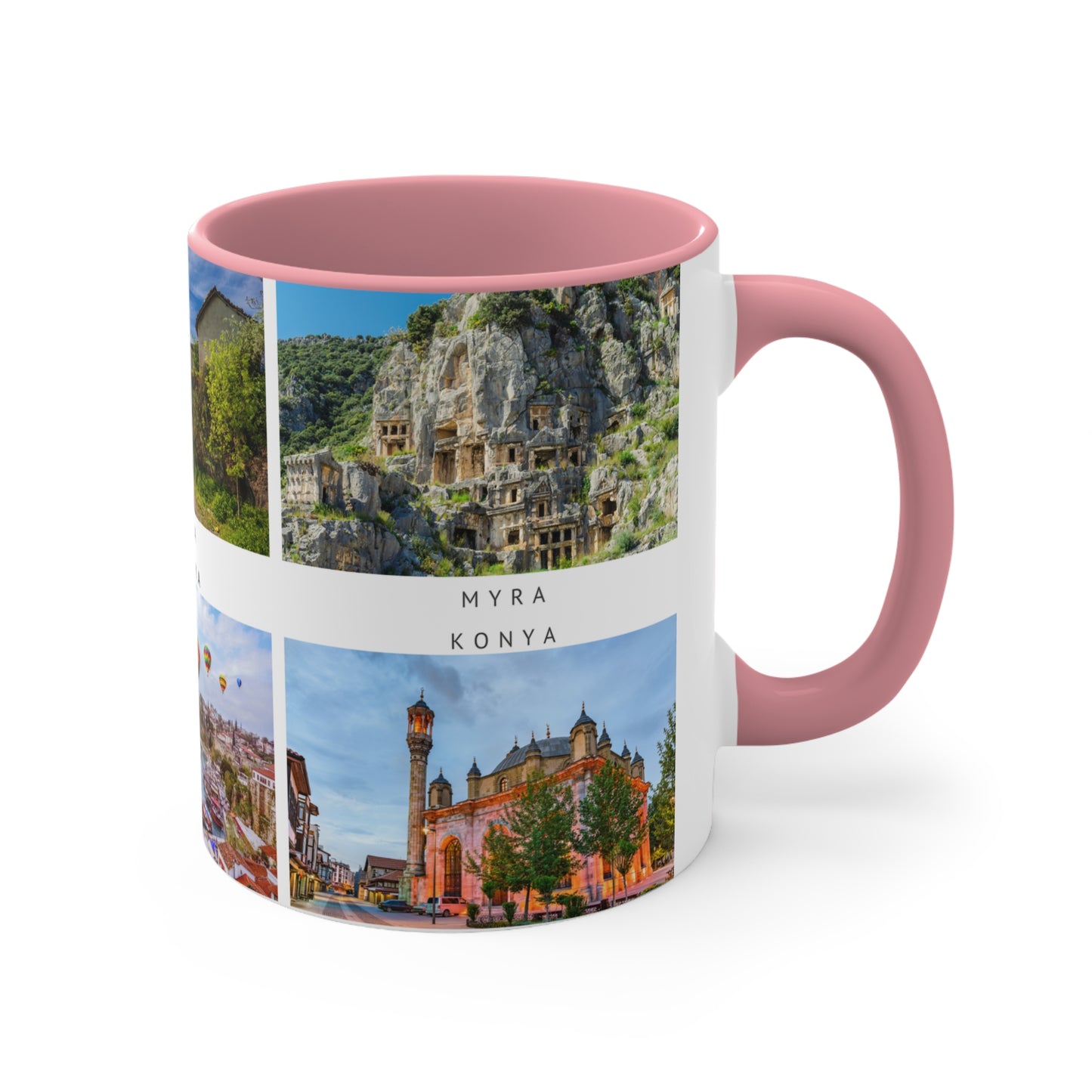 Turkey! This Travel Accent Coffee Mug is a part of a Travel Series for you to choose from. 11oz. Great as a gift or get one to enjoy yourself.