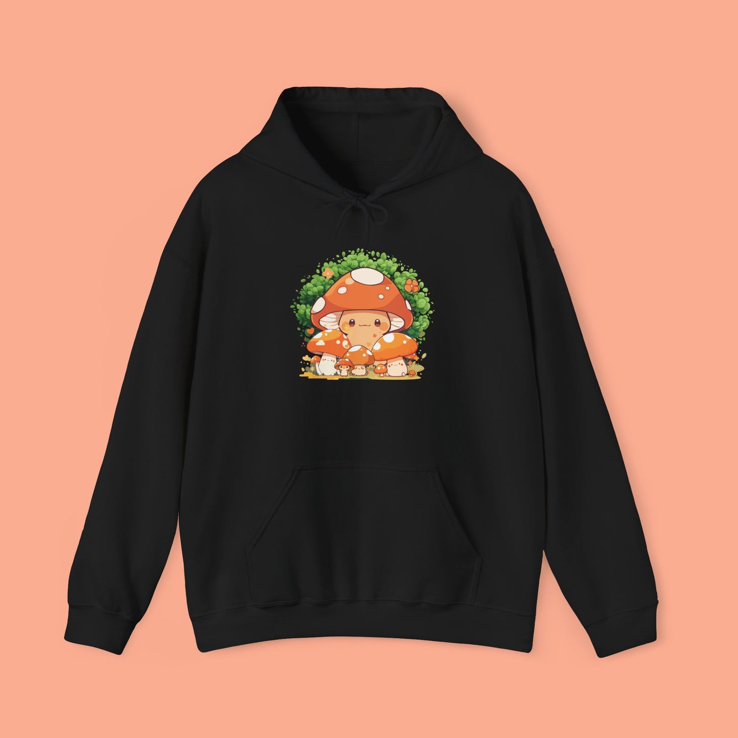 Mushroom Hoodie - Cute Fungi Lover Heavy Blend Sweatshirt