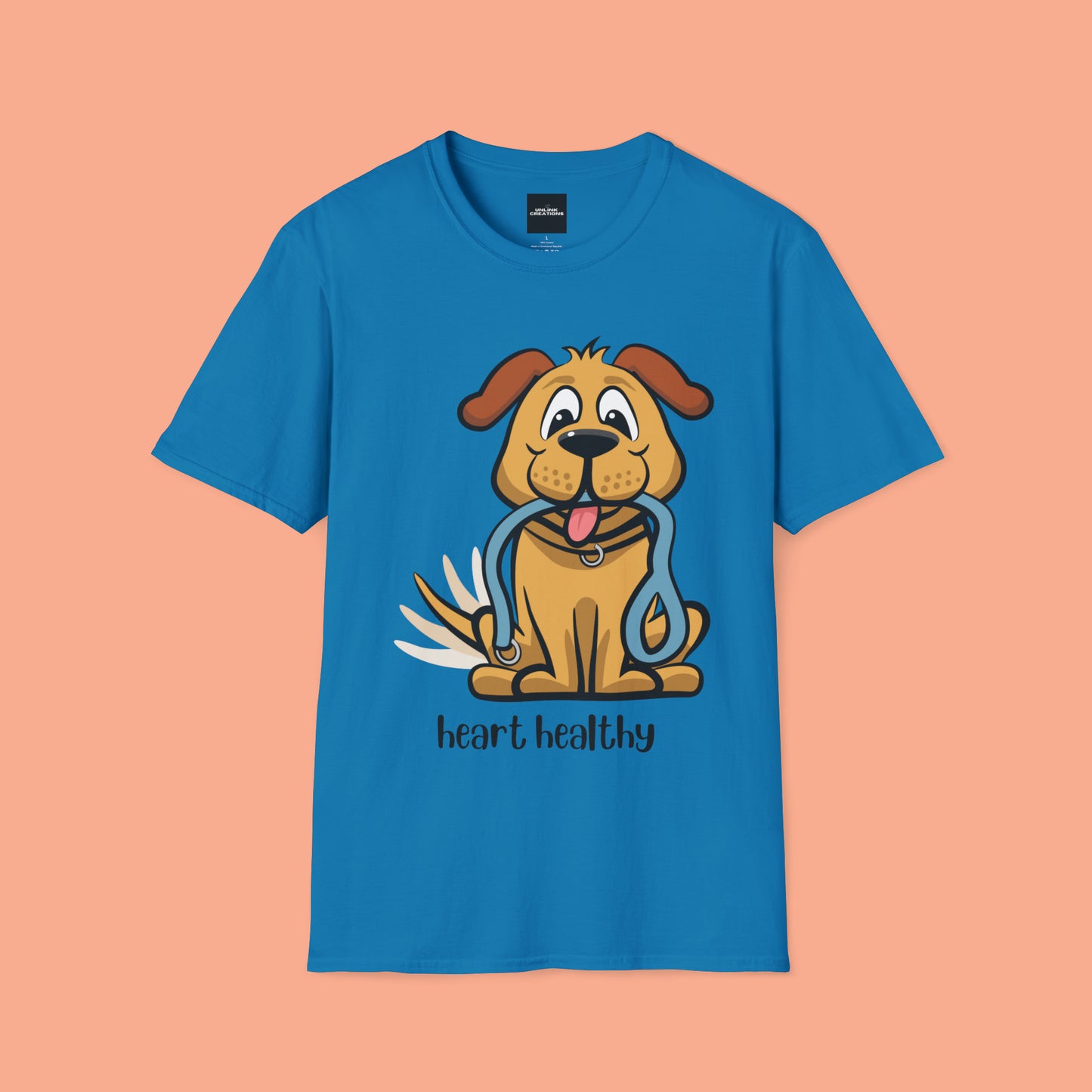 One of the perks of having a furry kid is a stronger ticker! Enjoy this Unisex Softstyle T-Shirt. Great as a gift or get one for yourself.