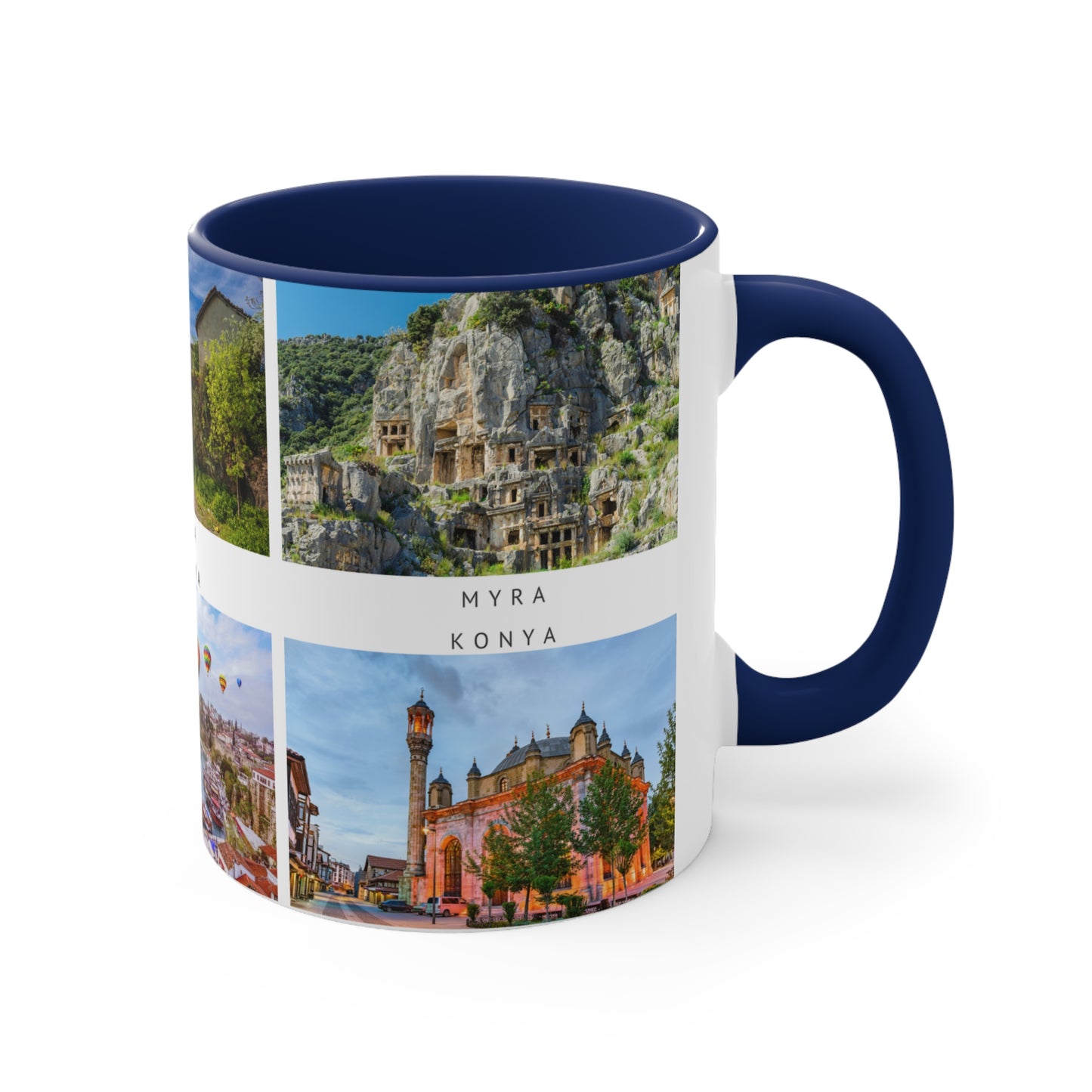 Turkey! This Travel Accent Coffee Mug is a part of a Travel Series for you to choose from. 11oz. Great as a gift or get one to enjoy yourself.