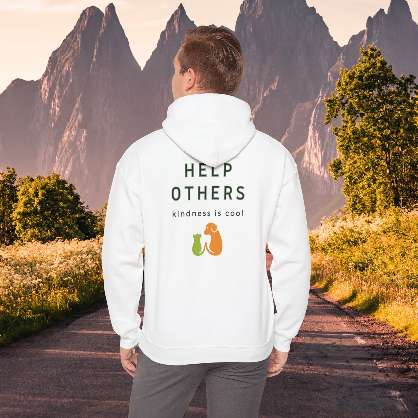 Help Others Kindness is Cool Hoodie Sweatshirt