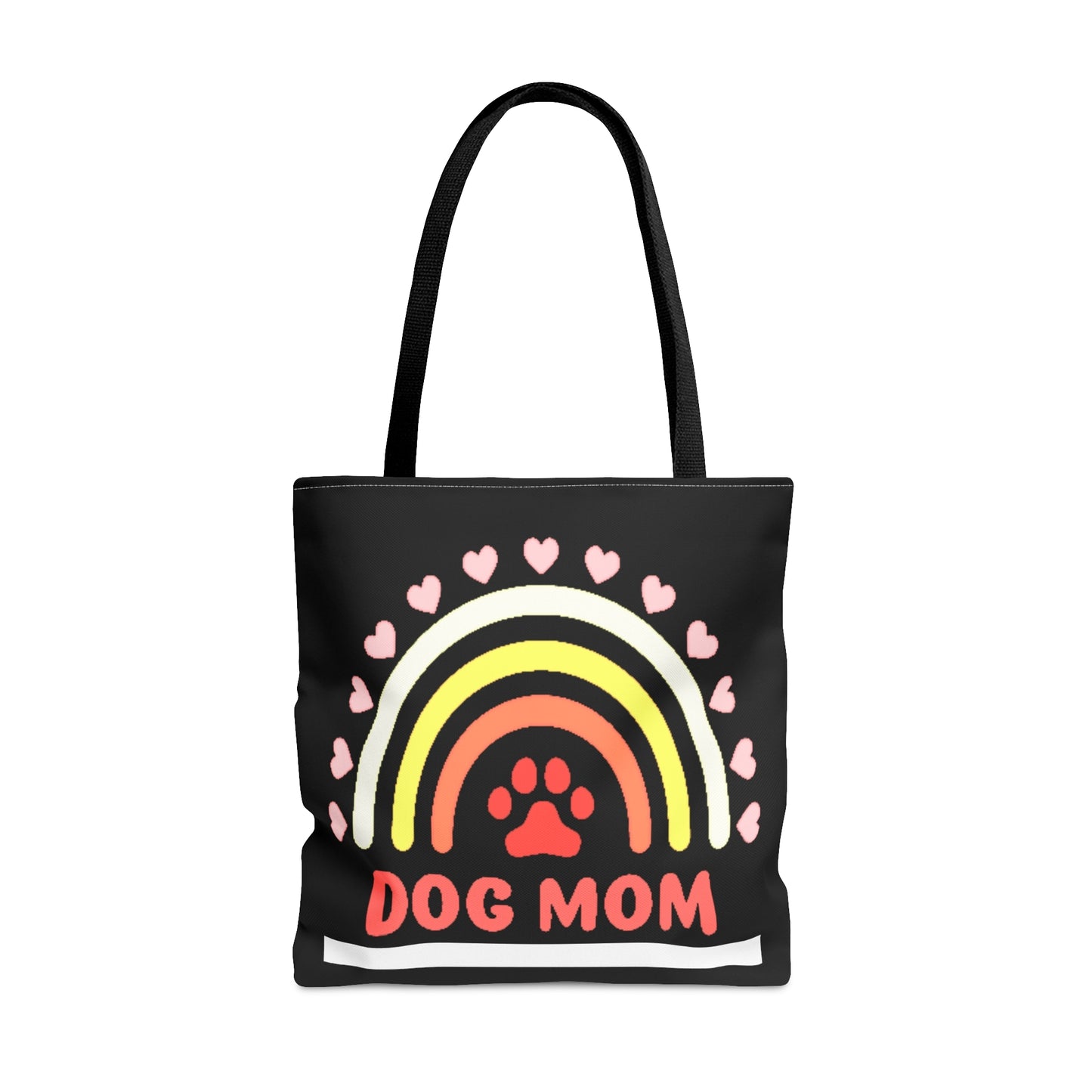 Perfect for Dog Moms, use this Tote Bag to carry everything your lovable doggie needs. Come in 3 sizes to meet your needs. Reusable for all your shopping or trip needs.